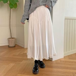 [VY] 여자 겨울 밴딩 롱스커트_SK4382