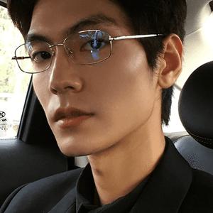 남자 여자 독립군 작은 사각 실버 은테 금테 안경태 가벼운 실루엣