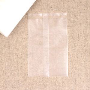 반투명봉투 7.5x12cm 100장/마들렌 포장/쿠키봉투/긴봉투/실링/포장/포장비닐/반투명쿠키봉투