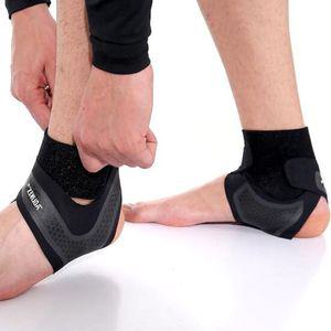 발목보호대 2중 찍찍이 압박 밴딩 배드민턴 농구 축구