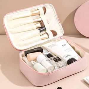 [더봉][5가지컬러] 대형 스퀘어 파우치메이크업파우치