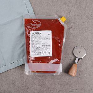 시아스 피자소스 2kg 파우치 전문점 비법 대용량 업소