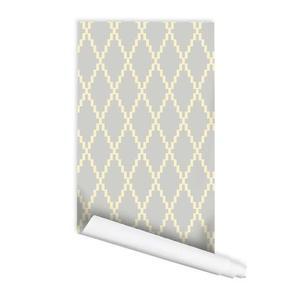 [IXHIOZ82_4B]다이아몬드패턴 조각벽지 접착식 포인트벽지