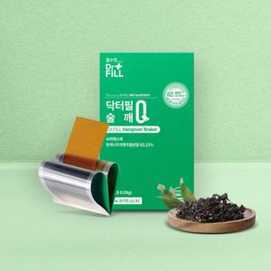 닥터필 술깨Q 숙취해소제 필름형 숙취해소 헛개추출물 10매 x 1박스