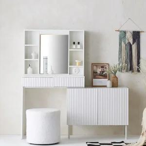 홈즈 아리 템바보드 LED 거울 화장대 HPN304