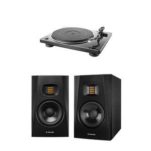 데논 DP-400 턴테이블 + ADAM T5V 스피커 오디오