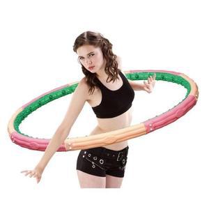 [BZJL4KHZ_4C]지압 마사지 훌라후프 뱃살 허리 운동 3.1kg
