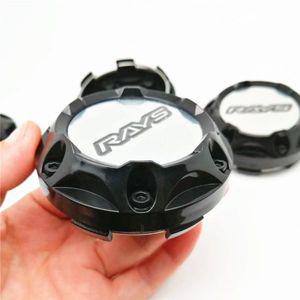 휠캡 허브스페이스 레이스용 휠 센터 캡 허브캡 레이싱카 스타일링 림 엠블럼 커버 68mm 64mm 4 개