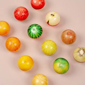 12개세트 스펀지볼 아기공 과일소프트볼 유아공 소프트볼 체육교구