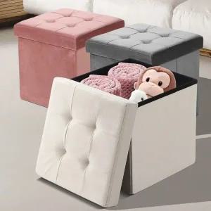 스툴 중 화장대 낮은의자 소형 수납 접이식스텝 보조 (WFGOM1Z)