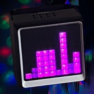 지와이 웨이브 LED 블루투스 고음질스피커 이동식오디오 엠프 노래방기계 공연장