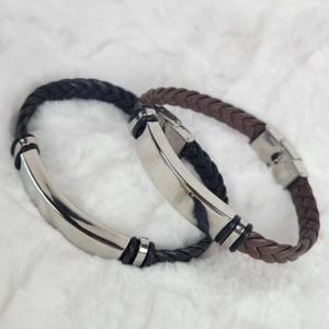 정전기 방지 팔찌 주유소 공장 스파크 저감 가죽 끈 팔찌 2컬러