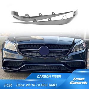 벤츠 W218 CLS63 AMG 15-17년형 앞범퍼 카본 FRP 스플리터 플랩 카나드