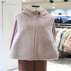 꼼빠니아 양모 후드 베스트 CAEW2-WFZ470