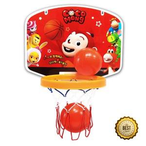 4살 남아선물 코코몽 벽걸이 장난감농구대 실내장난감 미니농구대 유아골대