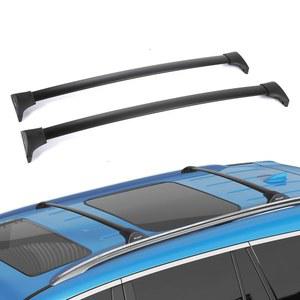 BougeRV 루프랙 크로스바, 사이드 레일, 알루미늄 크로스바 러기지 랙 교체, 루프탑 화물 운반 가방 카약 카누 자전거 스노보드 스키보드 포함 2016-2022 혼다 파일럿 호환