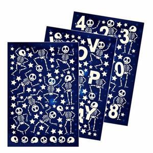 [BZJLQO7S_51AA]조인컴퍼니 할로윈 해골 야광스티커 국 GWM