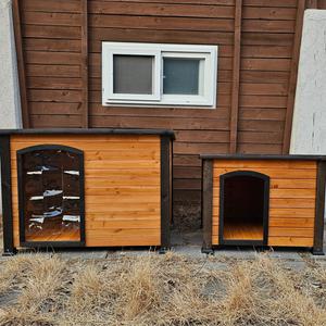 대형견집 대형 개집 야외 실외 원목 진돗개집 강아지 하우스 [디자인1]