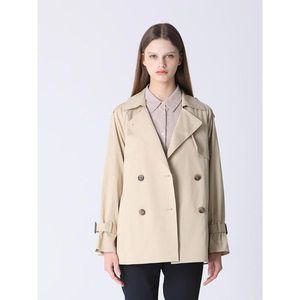 [르오트]경쾌한 코튼 블렌디드 크롭 하프자켓_P337988311