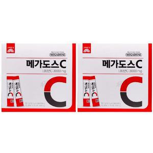 // 고려은단 메가도스C 비타민C 3000mg 120포 X 2박스