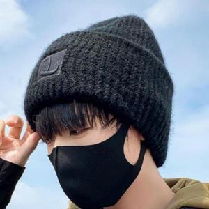 보온 남녀공용 골지 비니모자 겨울 방한 방한모 니트