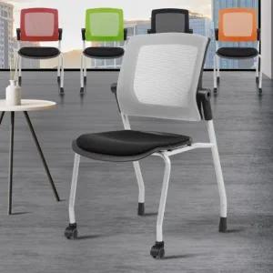 b15 반고정의자 간이보조 1인용 쉬 학원 철제 대기실 도서관대기