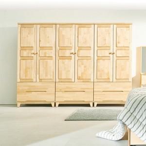 네트  자작나무원목 투서랍 2700 옷장세트