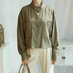 가을 미시 백화점스타일 숏자켓 크롭 자켓 가을 GWM