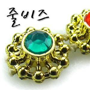 [오늘출고] 줄비드 1롤/구슬비즈/줄비즈/원구슬/체인비즈/롤비드/비드롤/큐빅비즈/하트구슬/별구슬/국화/환