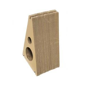 리필용 삼각형 우드 나무 고양이스크래쳐 발판 캣토이