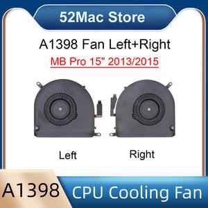 노트북 A1398 CPU 팬 세트 호환 애플 맥북 프로 Retina 15 냉각 쿨러 왼쪽 오른쪽 2013 2014 201