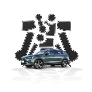 RUIYA- 차량 안티 슬립 방진 게이트 슬롯 패드 도어 그루브 매트 Tarraco 2019-/ 티구안 MK2 2016-차량 타