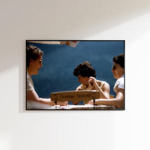 [롯데백화점]올웨이즈파인 올웨이즈파인_인테리어포스터 tea time (A3포스터 단품)