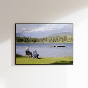 [롯데백화점]올웨이즈파인 올웨이즈파인_인테리어포스터 Camping (A3포스터 단품)