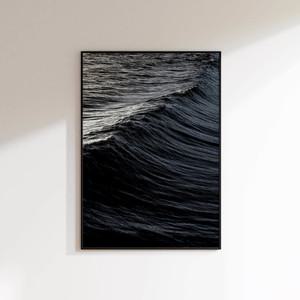 [롯데백화점]올웨이즈파인 올웨이즈파인_인테리어포스터 파도 (A3포스터 단품)