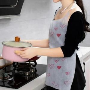 부직포 김장앞치마 10매 청소용 슬림형 허리끈 일회용