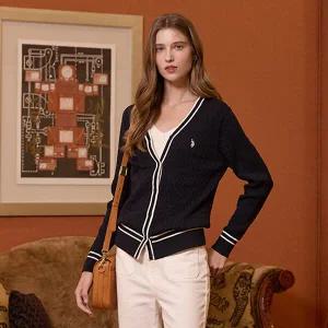 [U.S. POLO ASSN.] USPA 여성 코튼100 가디건 2종 (HUPS259202)