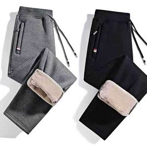 더블린 양털 안감 일자 트레이닝 팬츠 겨울등산복