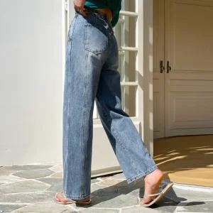 [핑크시슬리] 키별로 인생 옆라인 절개 와이드 데님