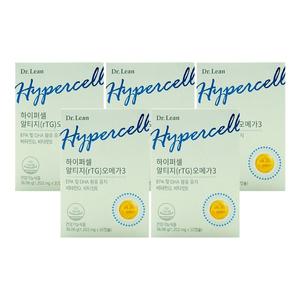 닥터린 하이퍼셀 알티지 오메가3 1202mg x 30캡슐 x 5박스 /An