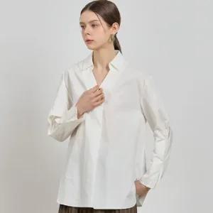 르오트 코튼100 셔츠 블라우스