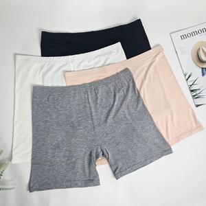 3XL 4XL 빅사이즈 속바지 3부 말림방지 비스코스 스판 속바지팬티