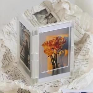 자석 액자 냉장고 미니 포카 투명 사진 홀더 케이스 FM919