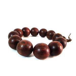 박달나무 사진 단주 30mm 염주 안전운전 차량용 선물 묵주 악세사리 차량 기도 염불 불교용품 팔찌