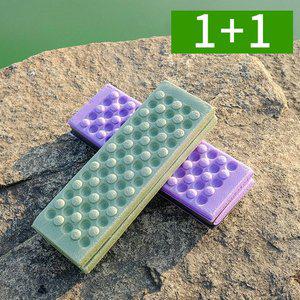 [OMT]1+1 1인용 휴대용 접이식 방석 39cm 미니 야외 방수 전용파우치포함