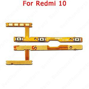 Xiaomi Redmi 10 5G Prime 2022 측면 버튼 스위치 볼륨 키 전원 켜기 플렉스 케이블 부품