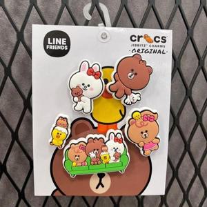 [크록스] HC02 지비츠 라인프렌즈 5팩 번들 JIBBITZ LINE FRIENDS 5PCK BUNDLE 10012727 (S14396305)