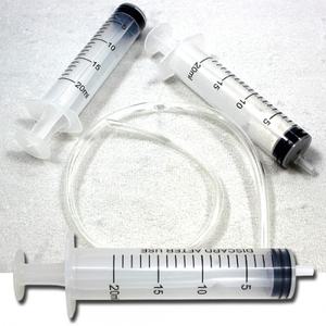 안전주사기 주사기세트 물감등 주입시에 사용