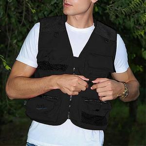 [MENPFU1Y_53DF]레저조끼 사계절 남성 메쉬 등산 낚시 3XL