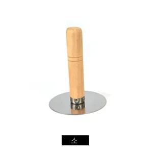 나무손잡이 호떡 누르개 소/기구/파전/스텐/누름기/나무/손잡이/누르게/누르기/반죽/반죽용/부침/분식/호떡